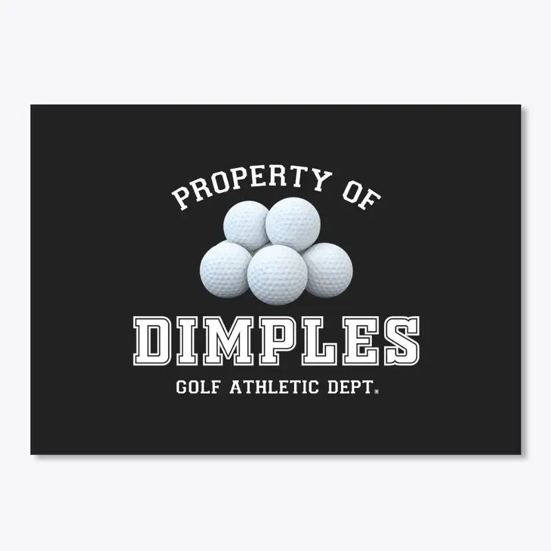 Property of Dimples Athletic Dept.