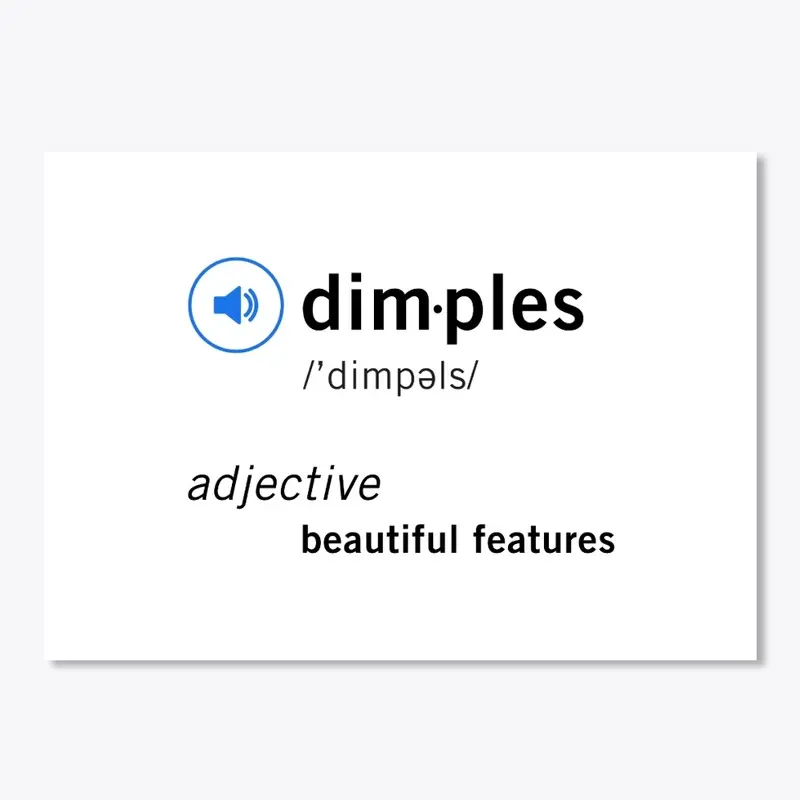 Dimples definition